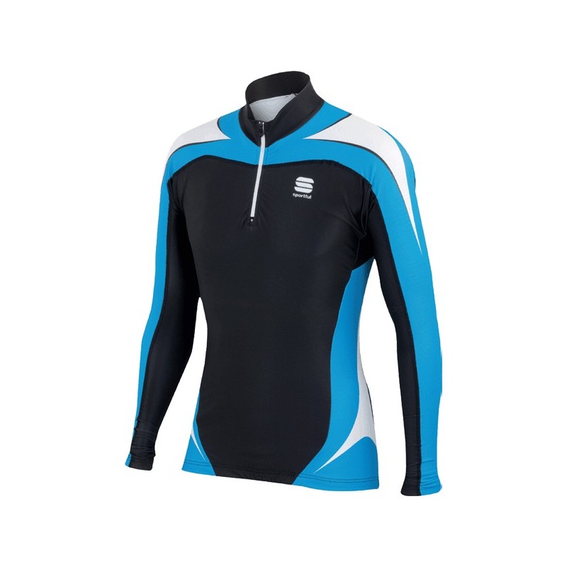Sportful Worldloppet 3 Race Top zwart-blauw-wit Sportful Worldloppet 3 Race Top zwart-blauw-wit
